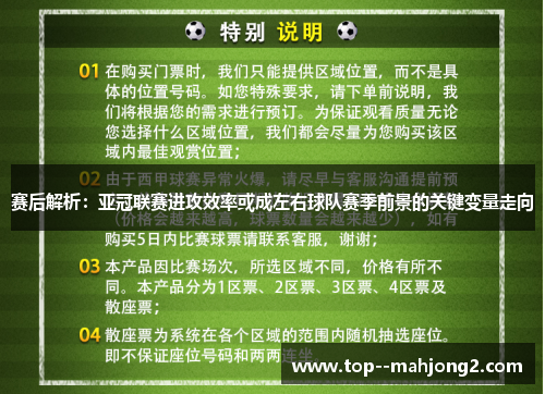赛后解析:亚冠联赛进攻效率或成左右球队赛季前景的关键变量走向 赛后解析:亚冠联赛进攻效率或成左右球队赛季前景的关键变量走向